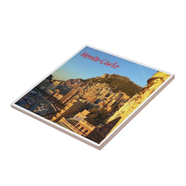 Carreau zMC016 MONTE CARLO, Monaco, (Côté)