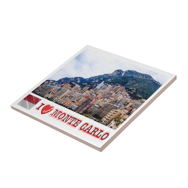 Carreau zMC019 MONTE CARLO, Monaco, (Côté)