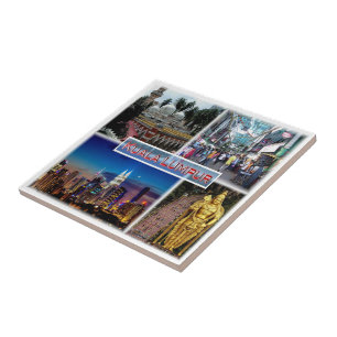 Carreau zMY014 Petaling Street KUALA LUMPUR Jamek Mosque,