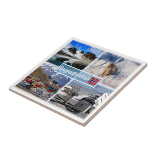 Carreau zNO041 SVALBARD, Norvège, Europe,