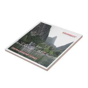 Carreau zNO120 GEIRANGERFJORD panorama, Norvège,