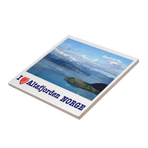 Carreau zNO126 ALTAFJORDEN, Norvège, Europe,