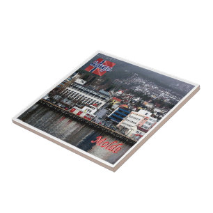 Carreau zNO172 MOLDE, Norvège, Europe,