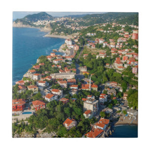 Carreau Zonguldak, Vue aérienne, Côte turque de la mer Noi