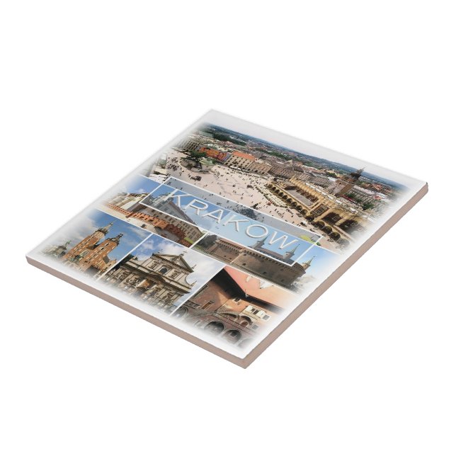 Carreau zPL004 KRAKOW, Pologne, Europe, (Côté)