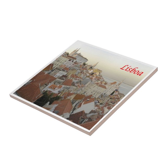 Carreau zPT017 LISBON panorama, Portugal, Europe (Côté)