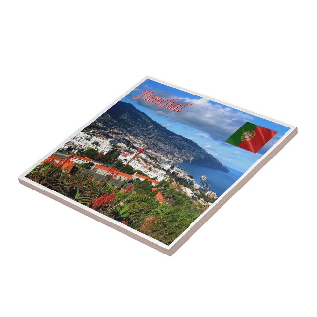 Carreau zPT022 FUNCHAL, Portugal, Europe, (Côté)