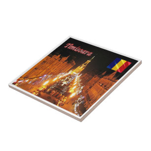 Carreau zRO005 TIMISOARA Carré de la victoire, Roumanie,