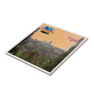 Carreau zRW004 KIGALI, Centre-ville, Rwanda, Afrique,