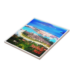 Carreau zSC008 MAHE', Seychelles, Afrique,