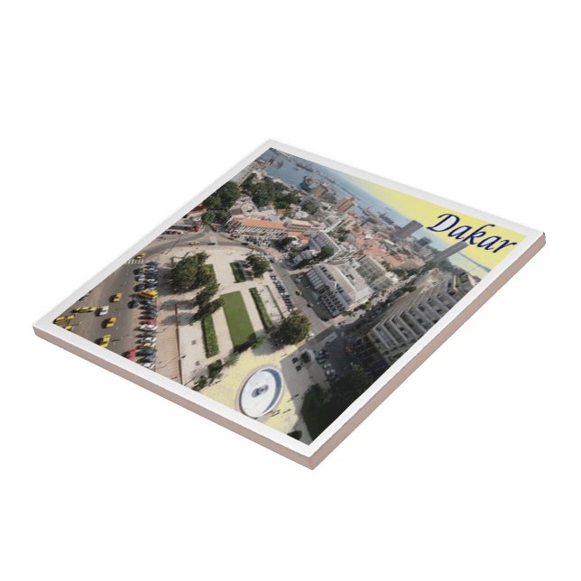 Carreau zSN007 DAKAR, Sénégal, Afrique, (Côté)