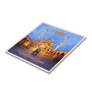 Carreau zTR010 ISTANBUL SULTANAHMET CAMII, Turquie,