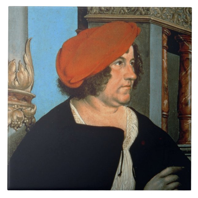 Carreau Zum Hasen, 1516 de maire Jakob Meyer (tempera sur (Devant)
