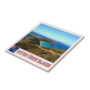 Carreau zVG006 BRITISH VIRGIN ISLANDS, Gorda Peak,