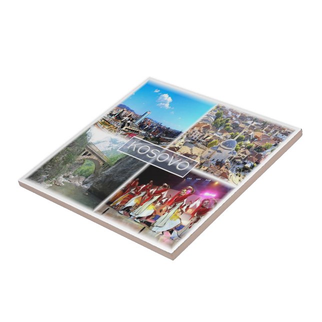 Carreau zXK005 KOSOVO, Europe, (Côté)