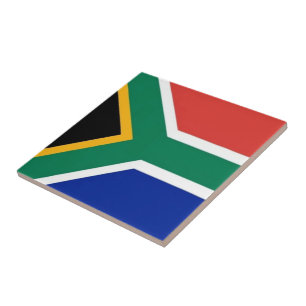 Carreau zZA001 AFRIQUE DU SUD, drapeau, Afrique,