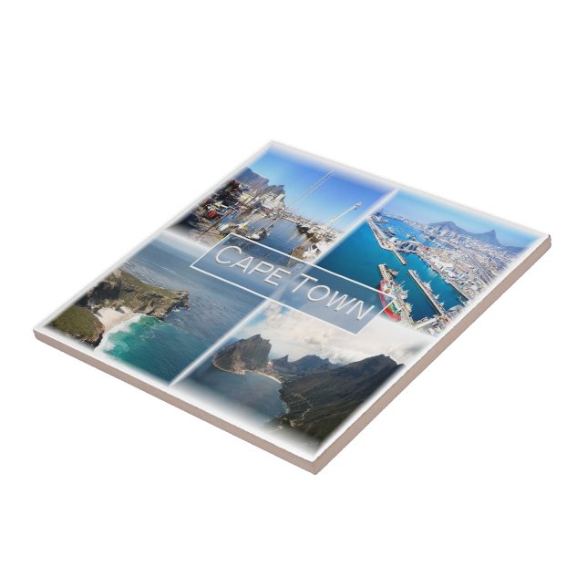 Carreau zZA031 CAPE TOWN, Afrique du Sud, (Côté)