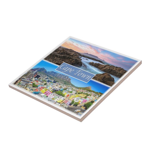 Carreau zZA033 CAPE TOWN, Afrique du Sud, (Côté)