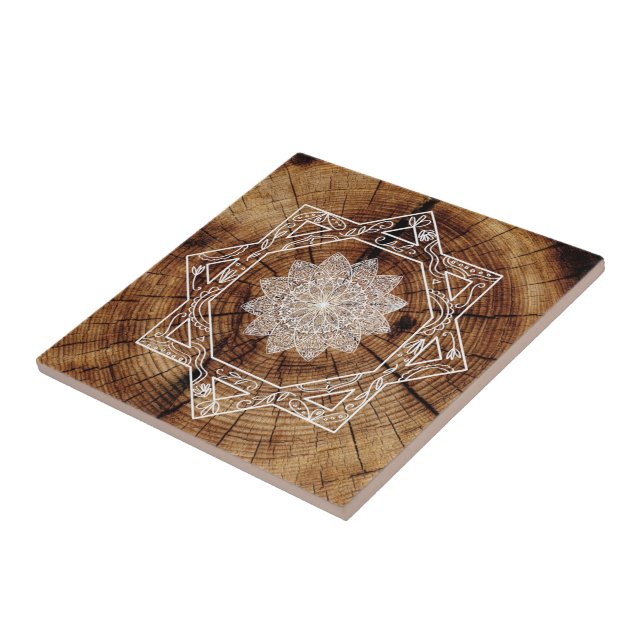 carreaux à motifs anciens (Côté)