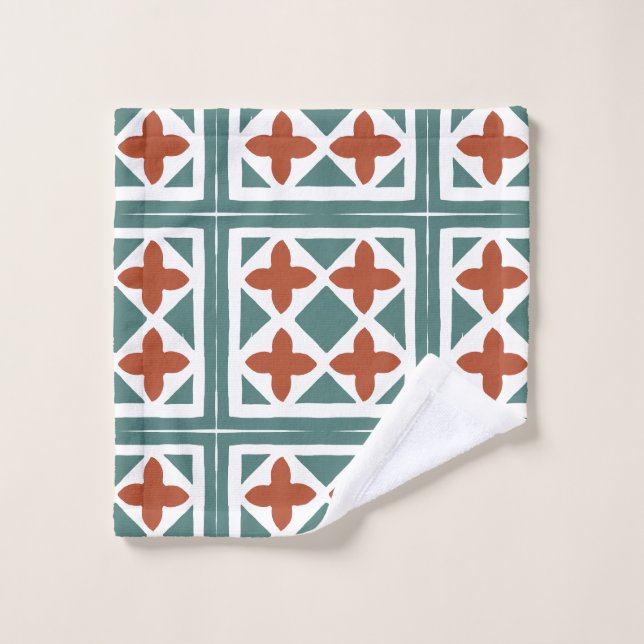 Carreaux Andalous 15 (Gant de toilette)
