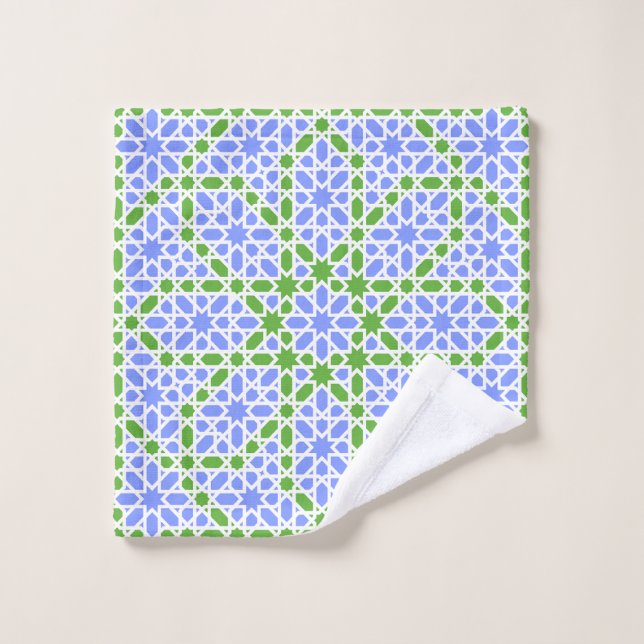 Carreaux Andalous 7 (Gant de toilette)