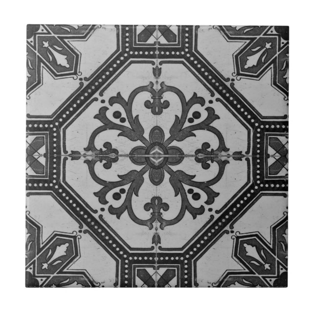 Carreaux azulejos bleu portugais (Devant)