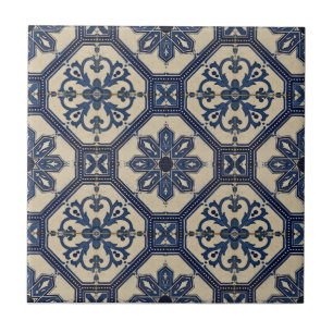 Carreaux azulejos bleu portugais
