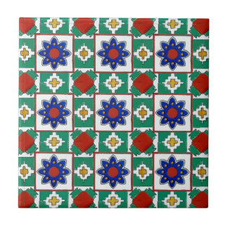 Carreaux bleu,