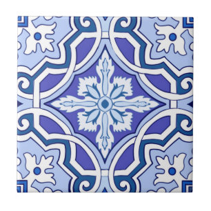 Carreaux bleus, Carreaux méditerranéens, majolica