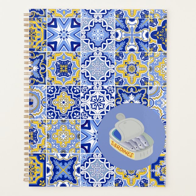 Carreaux bleus et sardines (Devant)