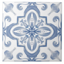 Carreaux bleus, mosaïque, majolica,