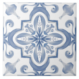 Carreaux bleus, mosaïque, majolica,