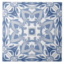 Carreaux bleus, mosaïque, majolica,