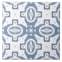 Carreaux bleus, mosaïque, majolica,