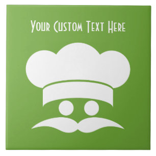 Carreaux céramique de couleur personnalisée Chef