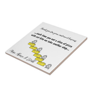 Carreaux céramique Fromage Pizza Pizzeria Merci