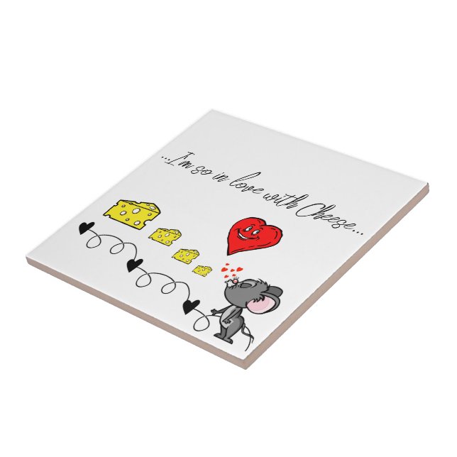 Carreaux céramique Mice Fromage Pizza Pizzeria Amo (Côté)