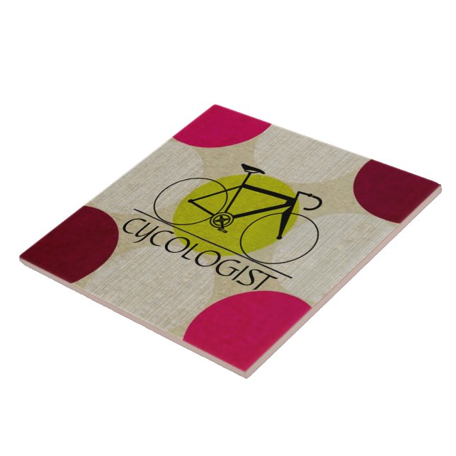 Carreaux céramiques Cycologiste (Côté)