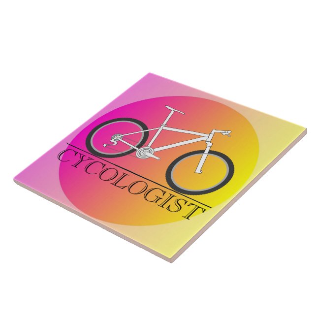 Carreaux céramiques Cycologiste (Côté)