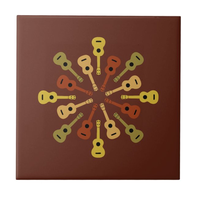 Carreaux céramiques UKULELE (Devant)