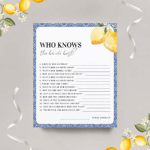 Carreaux citrons italiens qui connaît la mariée me