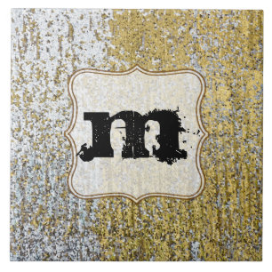 Carreaux d'affichage Monogramme Gold et Silver Gru