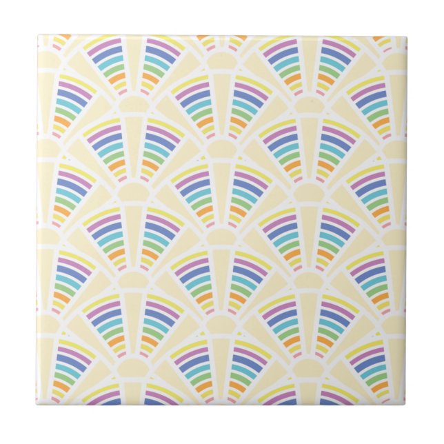 Carreaux d'arcs clairs (Devant)