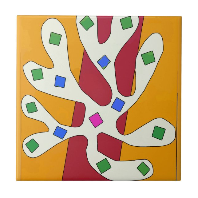 Carreaux d'art Abstraits (Devant)