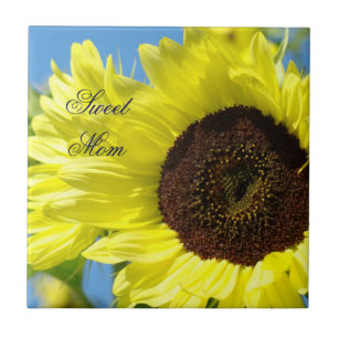 Carreaux d'art Maman douce Tournesols Cadeaux de c
