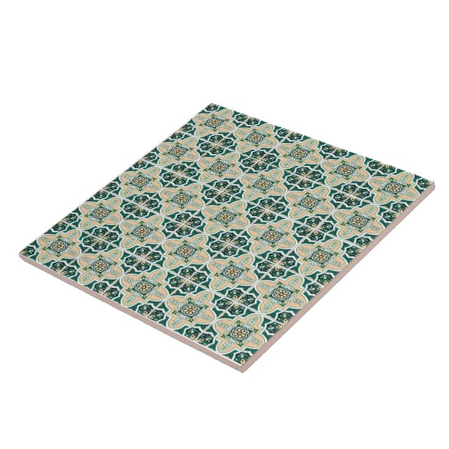 Carreaux d'Azulejo Émeraude (Côté)