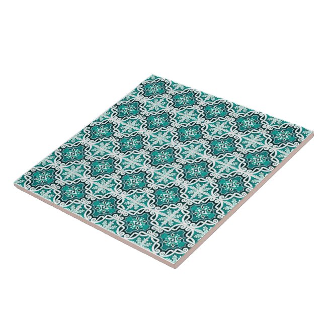 Carreaux d'Azulejo Émeraude (Côté)