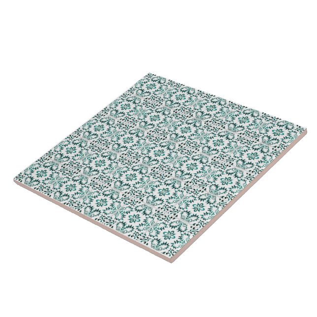 Carreaux d'Azulejo Émeraude (Côté)