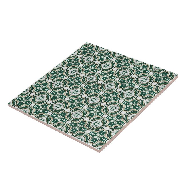 Carreaux d'Azulejo Émeraude (Côté)
