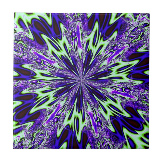 Carreaux de 50 fractales (Devant)